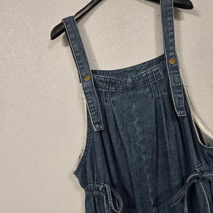 [BUNJANG] Denim Overall Dress / 데님 멜빵 원피스 66전후