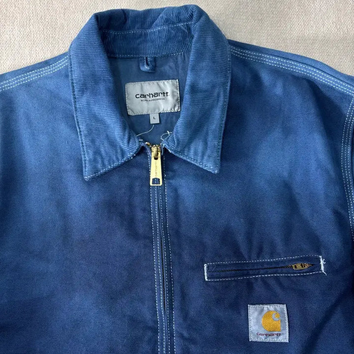 [BUNJANG] Carhartt WIP Sky Blue Detroit Work Jacket Size 100 / 100 칼하트 WIP 스카이블루 디트로이트 워크자켓