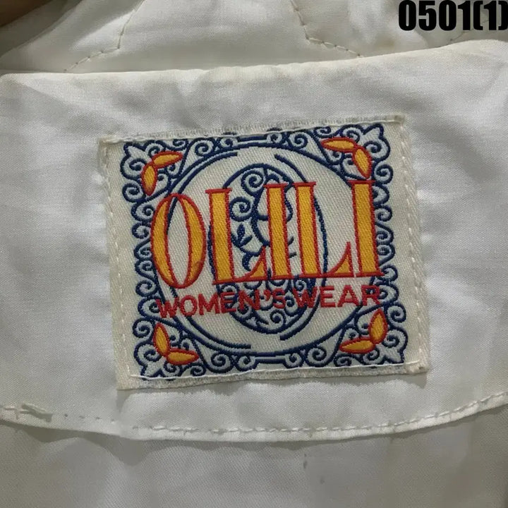[BUNJANG] Oilily White Quilting Jacket L / 오일릴리 화이트 퀼팅 자켓 L