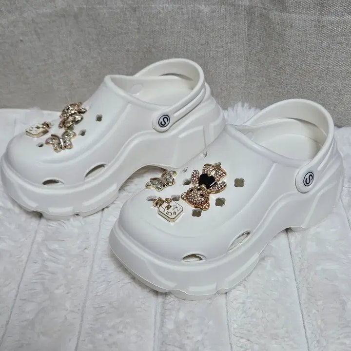[BUNJANG] Height Increasing Sandals Slippers (Size 225-230) / 새상품 키높이 샌들 슬리퍼 225~230