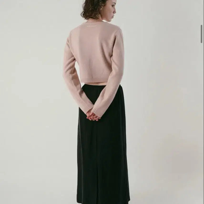 [BUNJANG] Without Summer Basic Round Cardigan Pink / [위드아웃썸머] 베이직 라운드 가디건 핑크