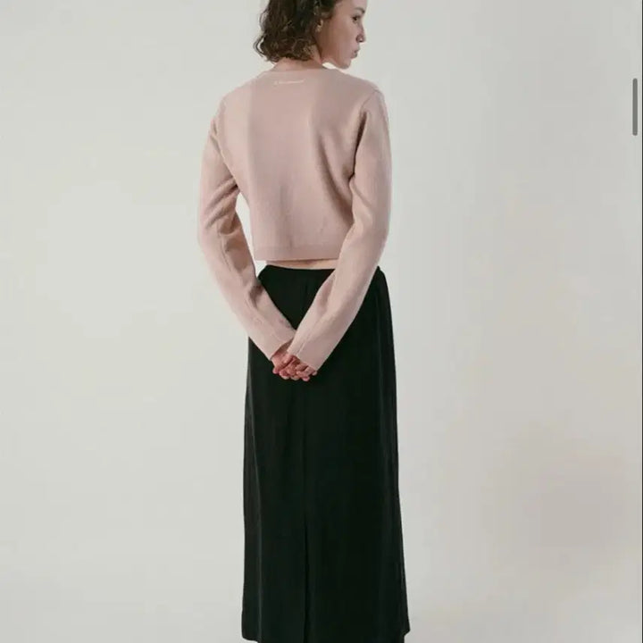 [BUNJANG] Without Summer Basic Round Cardigan Pink / [위드아웃썸머] 베이직 라운드 가디건 핑크