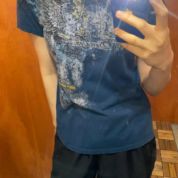 [BUNJANG] Harley Davidson USA T-Shirt (L) / (L) USA Harley Davidson 할리 반팔티