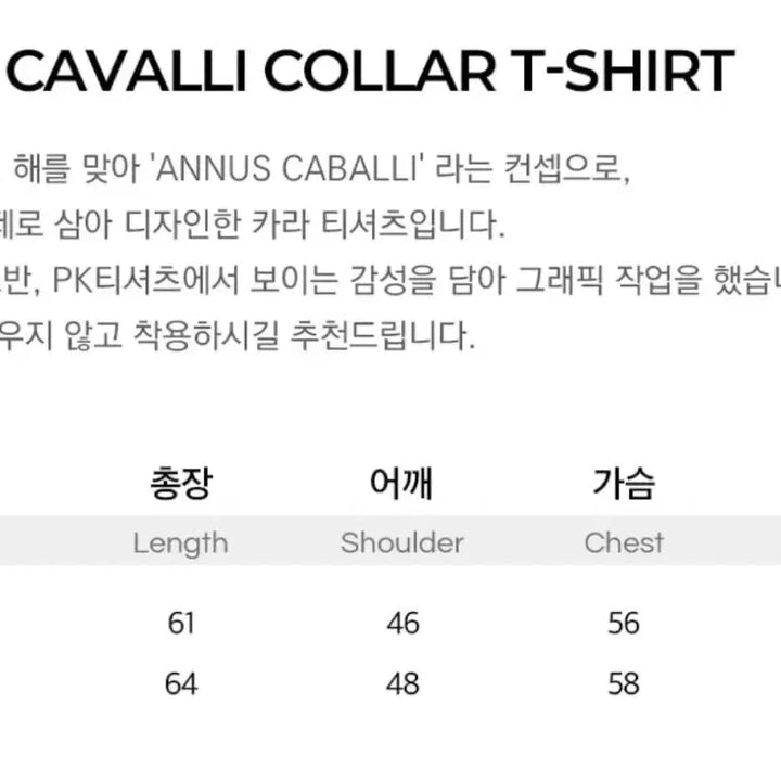 [BUNJANG] GT184 Cavalli Collar T-shirt (Riku Wear) / (리쿠 착용) GT184 카발리 카라 티셔츠 m