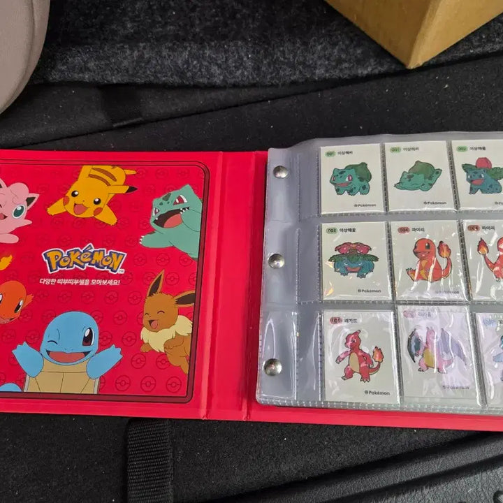 [BUNJANG] Pokemon Bread Stickers 159 Full Set + 3 Error Stickers / 포켓몬 띠부띠부씰 159종 OPP풀세트 + 오류씰 3종