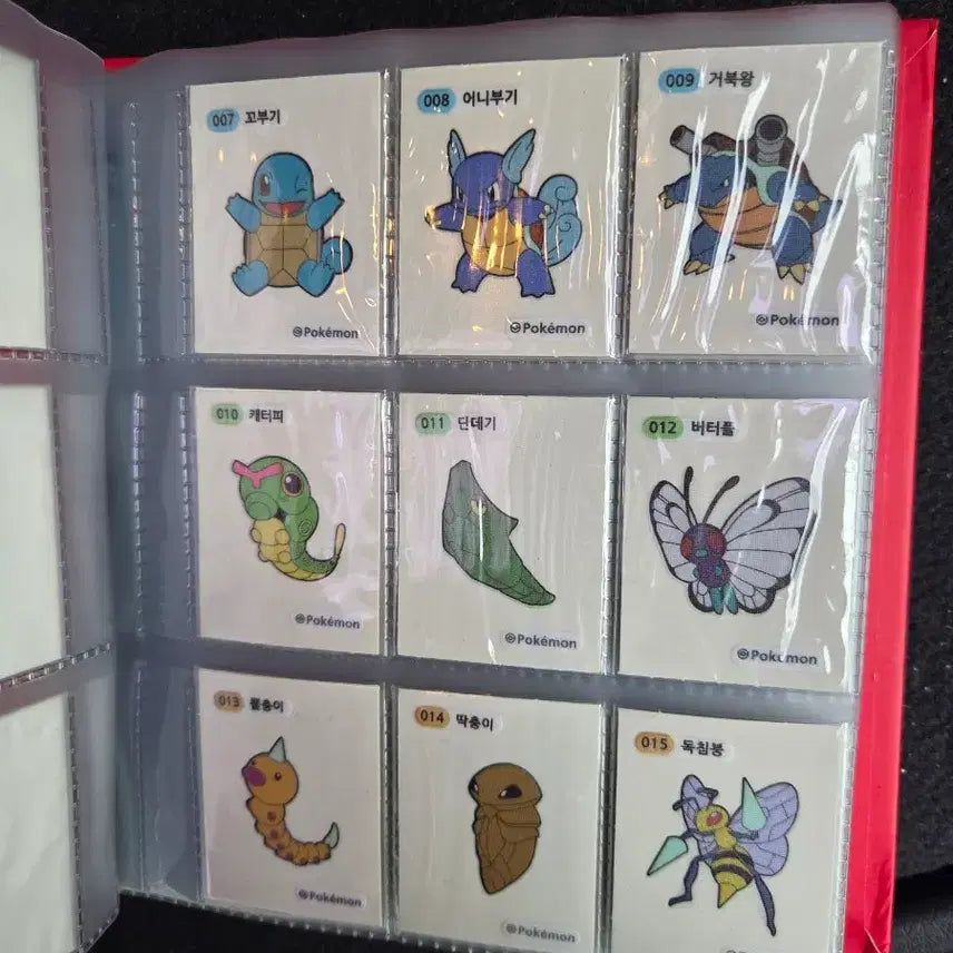 [BUNJANG] Pokemon Bread Stickers 159 Full Set + 3 Error Stickers / 포켓몬 띠부띠부씰 159종 OPP풀세트 + 오류씰 3종