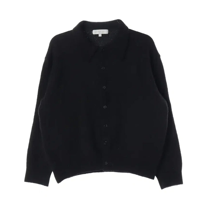 [BUNJANG] Brown Yak 21FW Wool Blend Collar Button Knit Cardigan / 브라운야드 21FW 울 블렌드 카라 버튼 니트 가디건