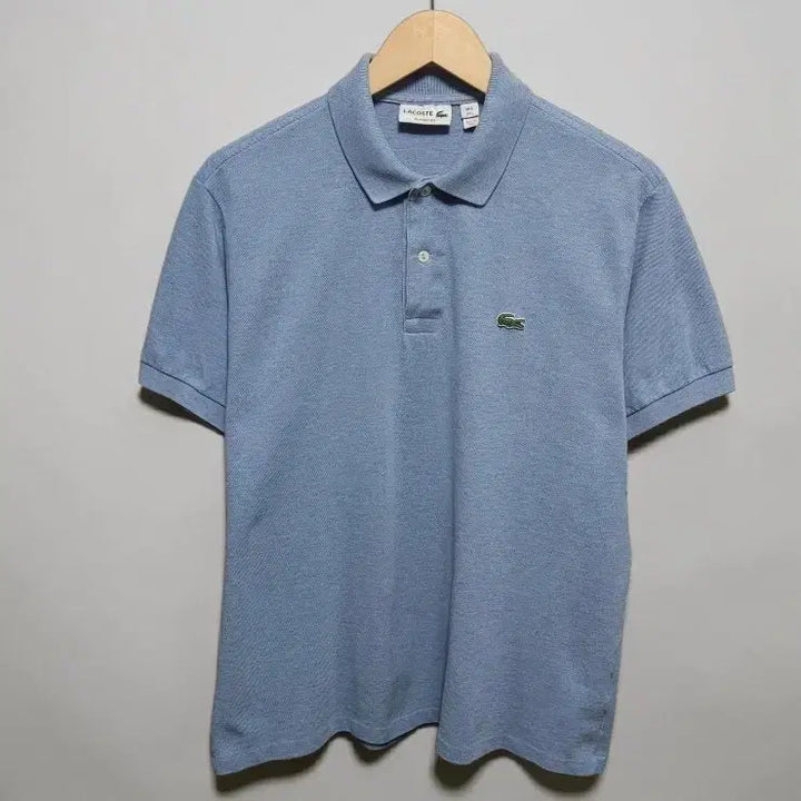 [BUNJANG] Lacoste Short Sleeve Polo Shirt Blue / 100 LACOSTE 라코스테 반팔 카라티 블루