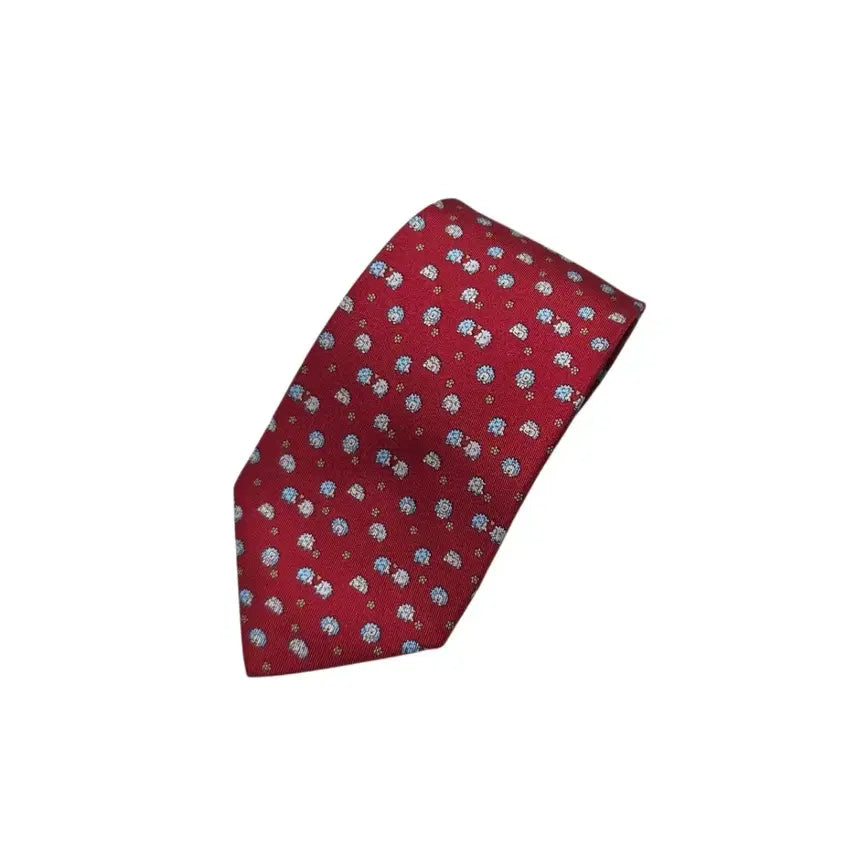 [BUNJANG] Salvatore Ferragamo Vintage Pattern Necktie / Salvatore Ferragamo 살바토레 페라가모 빈티지 패턴 넥타이