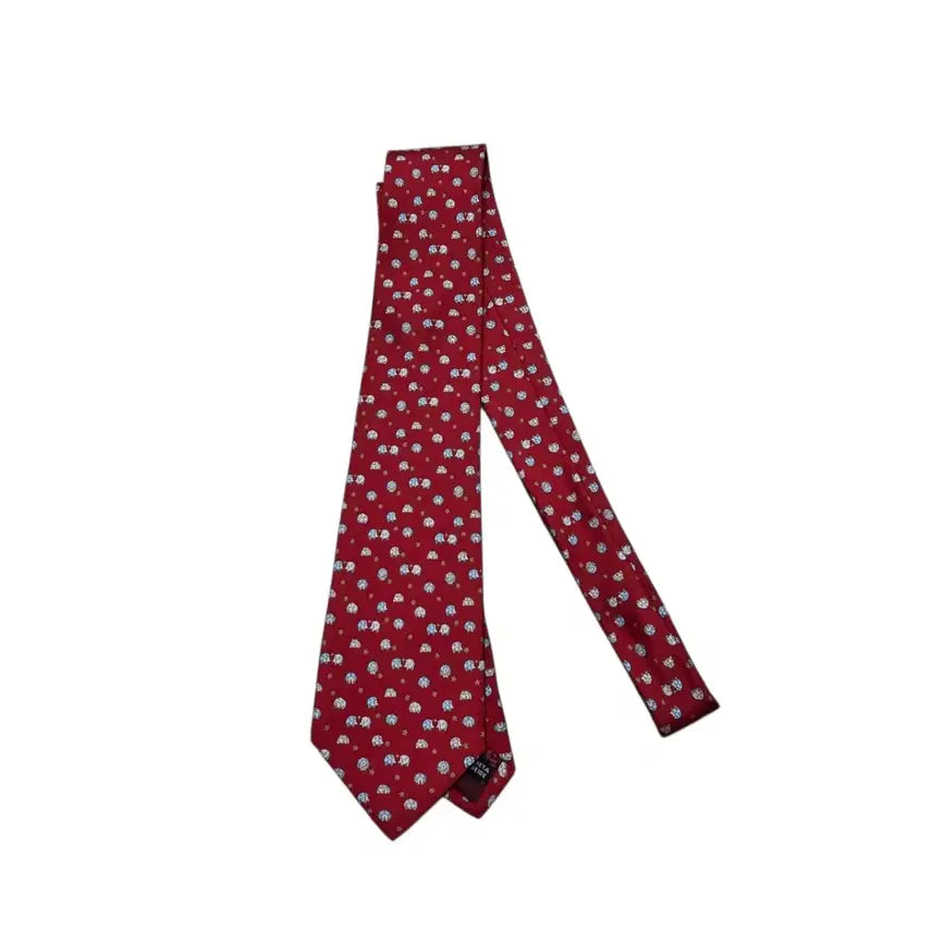[BUNJANG] Salvatore Ferragamo Vintage Pattern Necktie / Salvatore Ferragamo 살바토레 페라가모 빈티지 패턴 넥타이