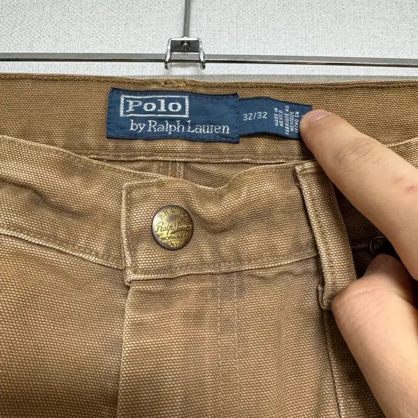 [SOLD OUT] 폴로 랄프 로렌 [WORKWEAR CAPSULE] 캔버스 카펜터 팬츠