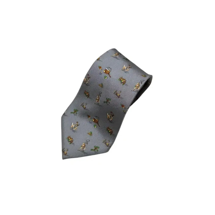 [BUNJANG] Salvatore Ferragamo Vintage Pattern Tie / Salvatore Ferragamo 살바토레 페라가모 빈티지 패턴 넥타이