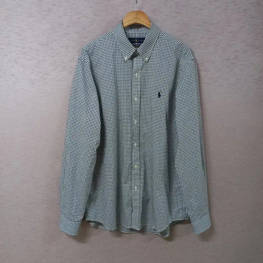 [BUNJANG] Ralph Lauren Black Pattern Shirt Men&