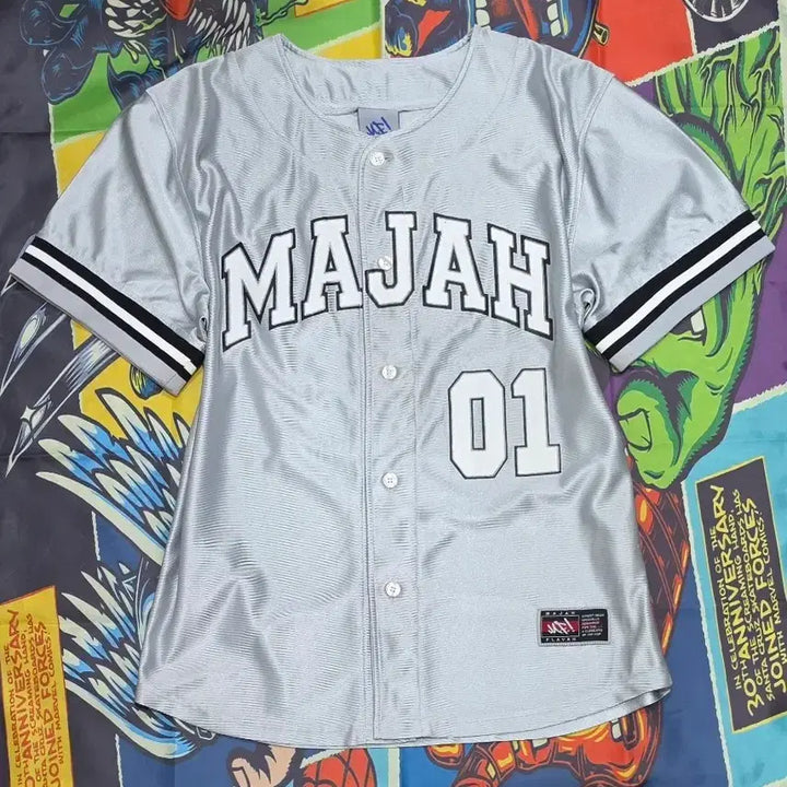 [BUNJANG] Majah Flavah Baseball Jersey 100 / MAJAH FLAVAH 베이스볼 저지 100