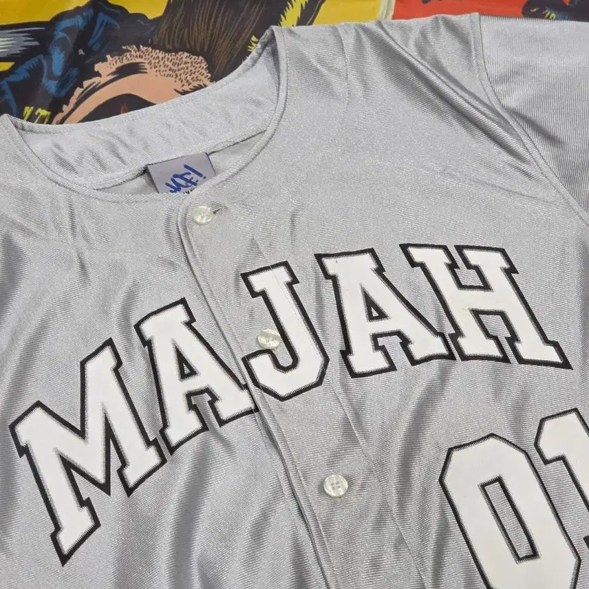 [BUNJANG] Majah Flavah Baseball Jersey 100 / MAJAH FLAVAH 베이스볼 저지 100