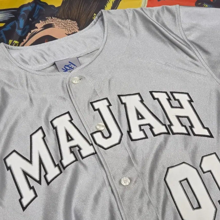 [BUNJANG] Majah Flavah Baseball Jersey 100 / MAJAH FLAVAH 베이스볼 저지 100