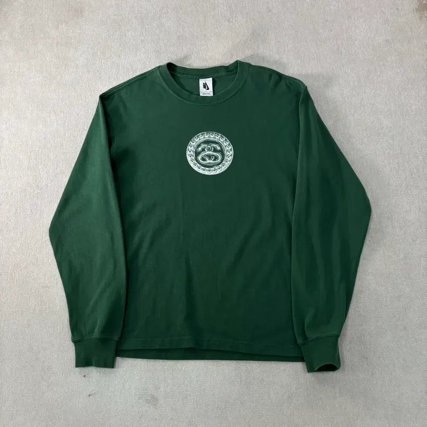 [BUNJANG] Nike x Stussy Big Swoosh Long Sleeve Top / 95 나이키 x 스투시 빅 스우시 롱슬리브