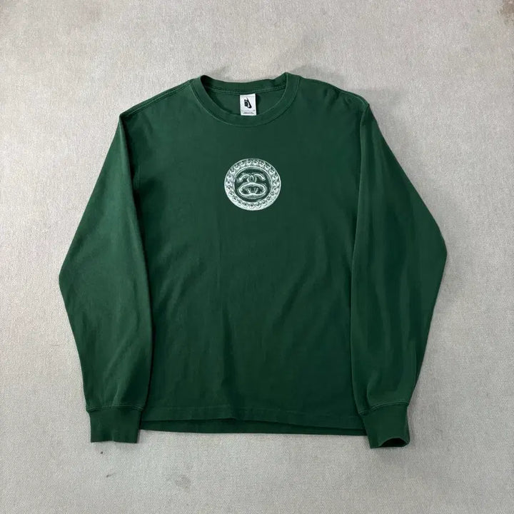 [BUNJANG] Nike x Stussy Big Swoosh Long Sleeve Top / 95 나이키 x 스투시 빅 스우시 롱슬리브