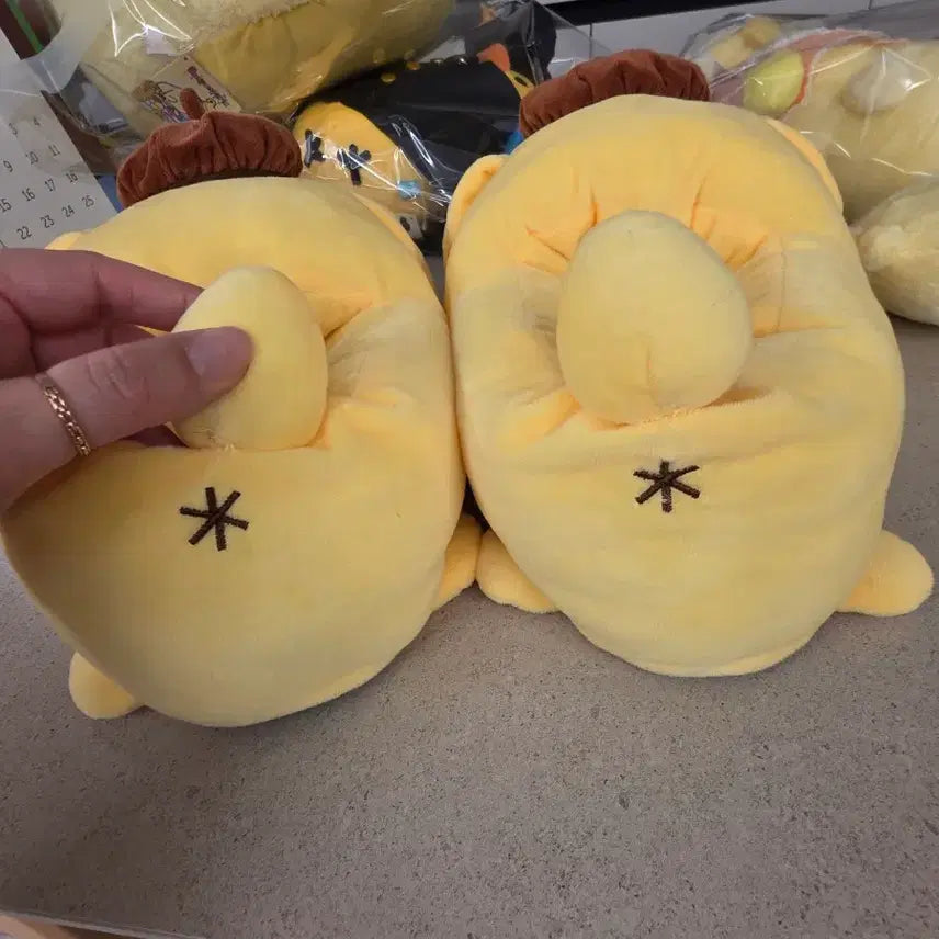 [BUNJANG] Pompompurin Pompou Indoor Slippers (Unsealed) / 폼폼푸린 폼푸 실내화