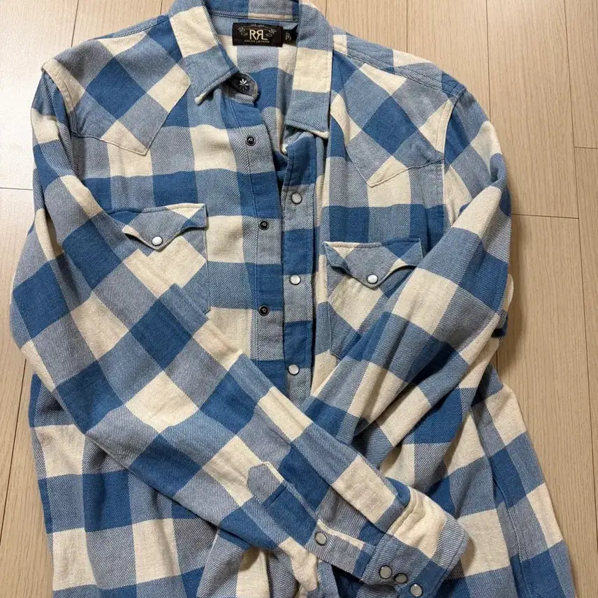 [BUNJANG] RRL Plaid Twill Shirt / RRL 플래드 트윌셔츠