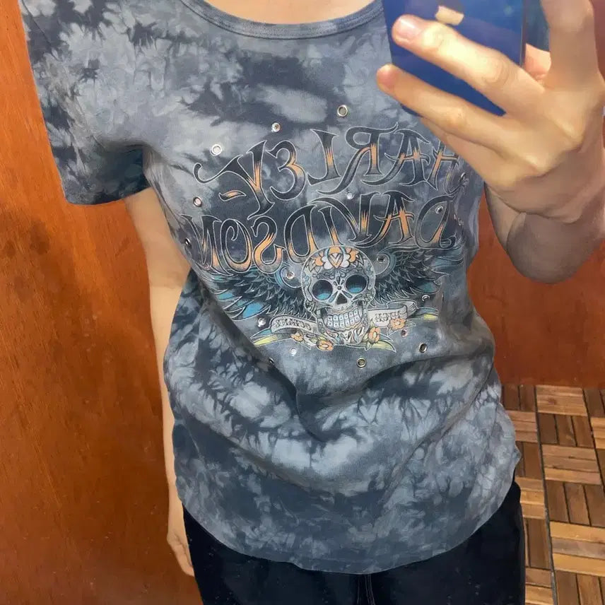 [BUNJANG] Harley Davidson USA Short Sleeve T-Shirt (L) / (L) USA Harley Davidson 할리 반팔티