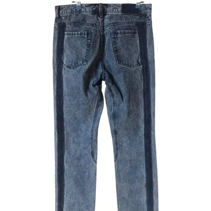 [BUNJANG] Maison Min ed Sideline Black Grey Pants Size 48 / 메종미네드 사이드라인 블랙그레이 팬츠 48