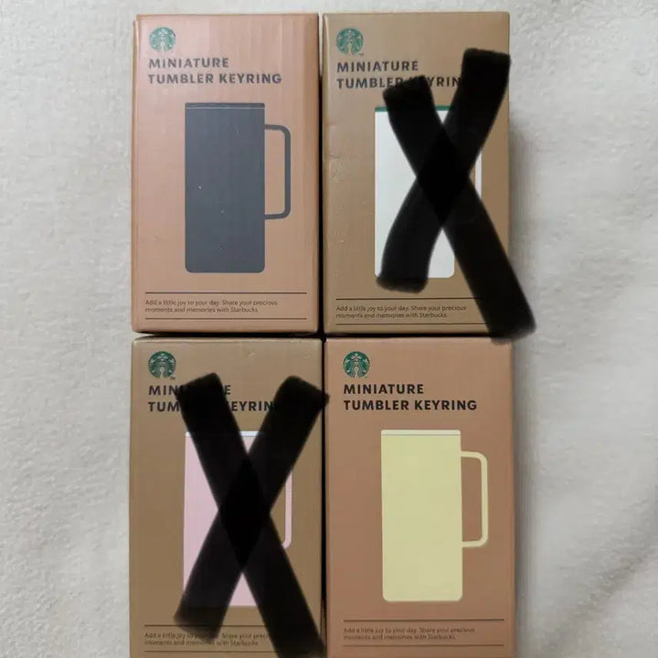 [BUNJANG] Starbucks Miniature Tumbler Keychain / 스타벅스 텀블러 키링
