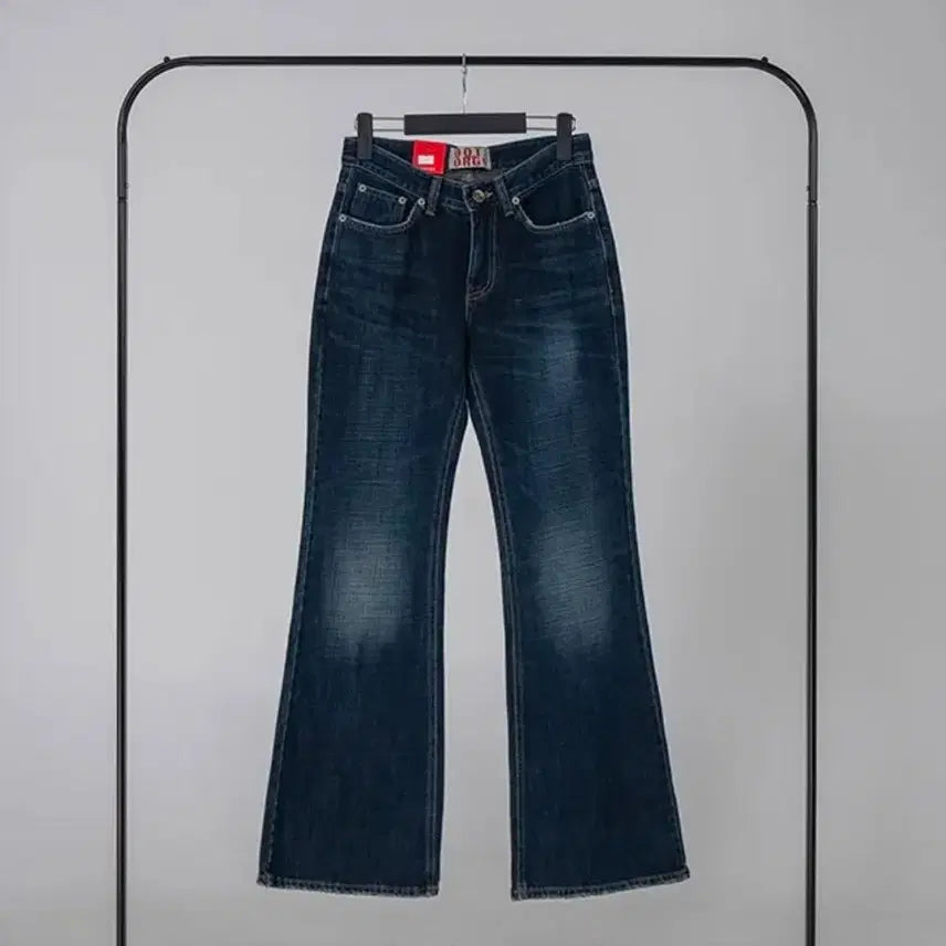 [BUNJANG] OOTJ Dark Wash Denim Jeans / OOTJ 진청데님