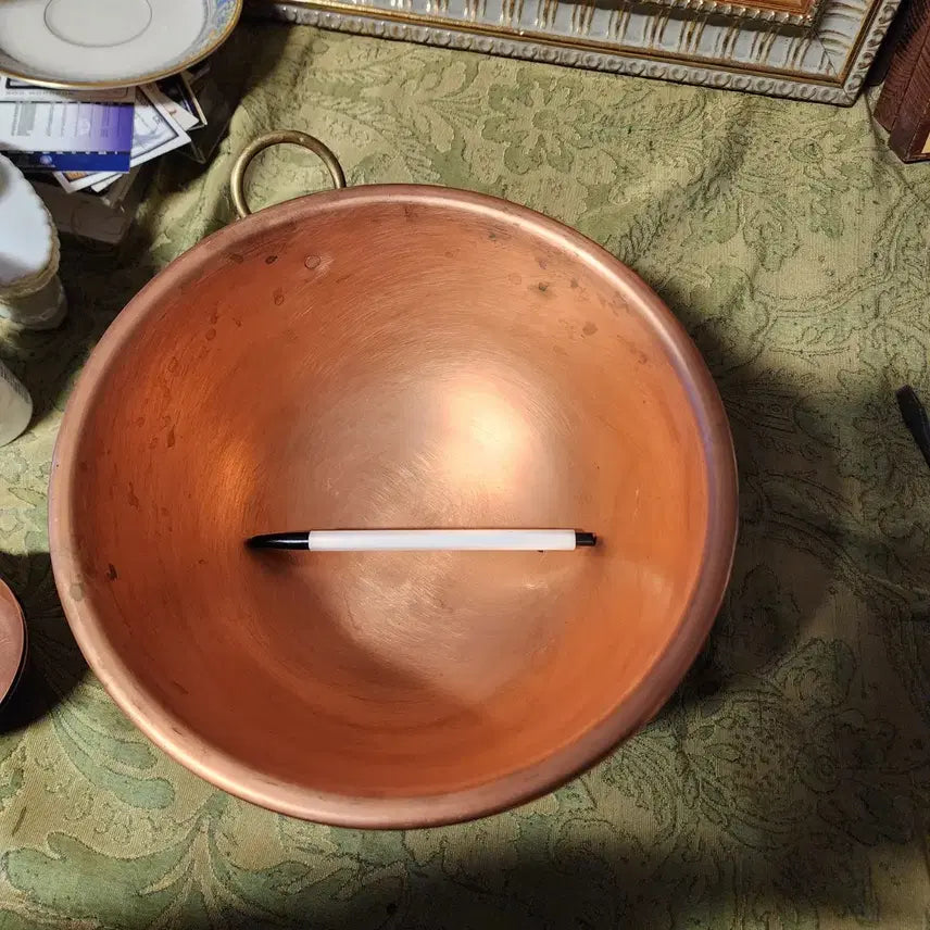 [BUNJANG] Vintage European Copper Bowl / 유럽에서온 오래된 동제품 볼지름22.6cm  높이10.8cm 