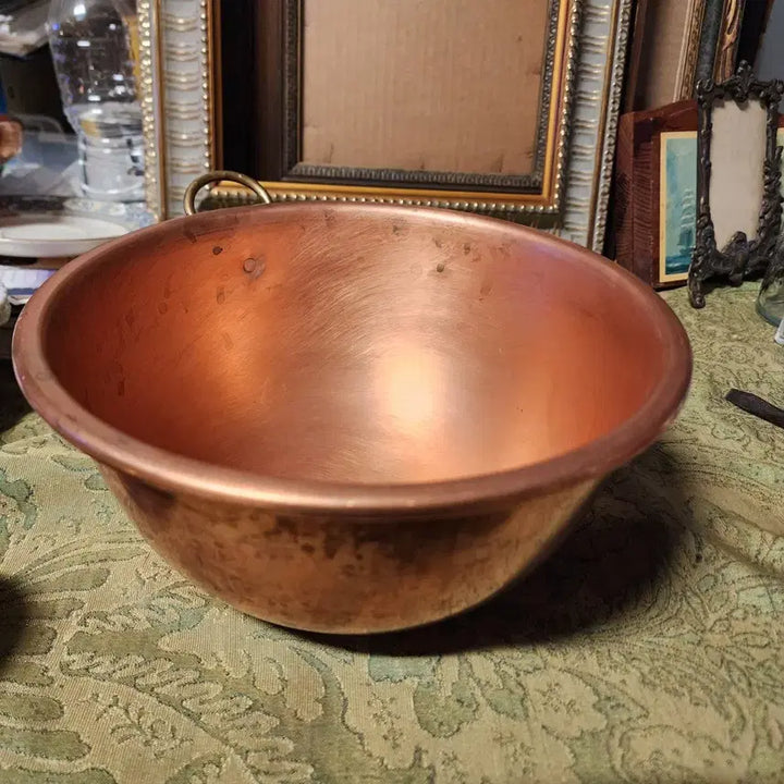 [BUNJANG] Vintage European Copper Bowl / 유럽에서온 오래된 동제품 볼지름22.6cm  높이10.8cm 