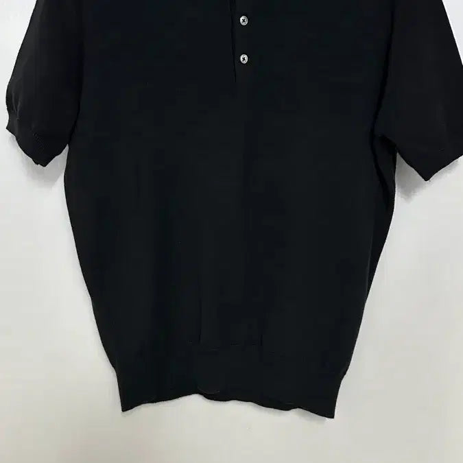 [BUNJANG] UNIONBLUE Cable Knit Polo Dark Navy M / 유니온블루 케이블 폴로 니트 다크네이비 M