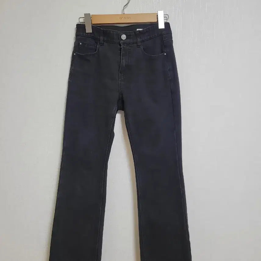 [BUNJANG] 24.303 Black Bootcut Denim Pants (Size 55) / 24.303SOUP블랙 부츠컷 데님 팬츠55