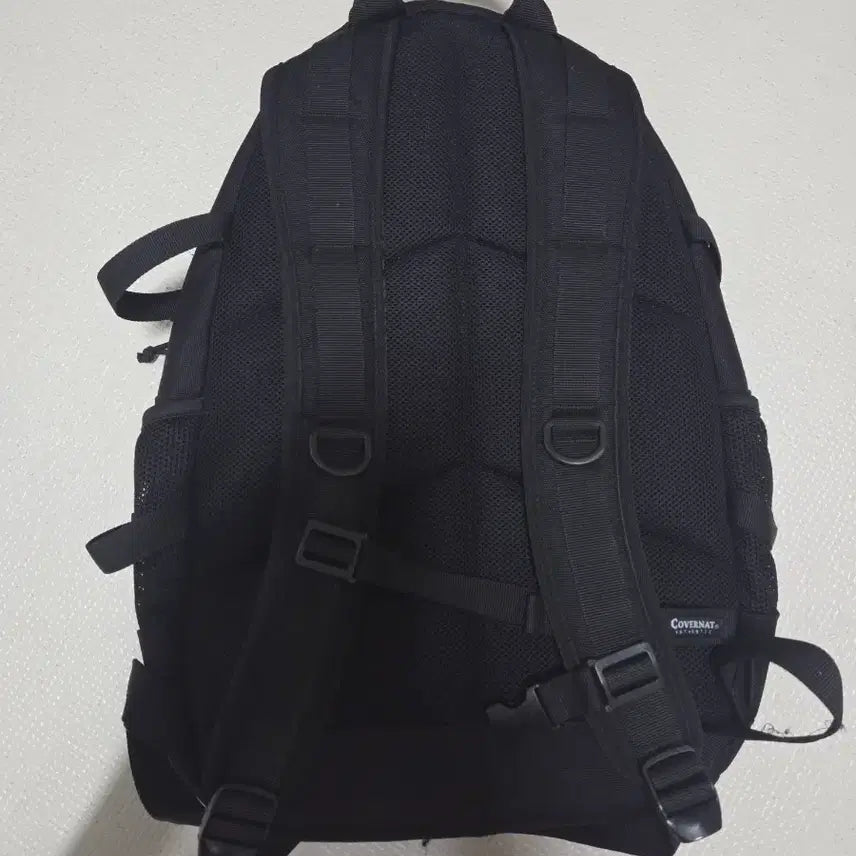 [BUNJANG] Covernat Authentic Logo Backpack 27L Black / 커버낫 어센틱 로고 백팩 27L 블랙
