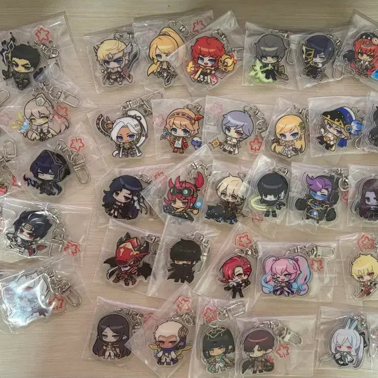 [BUNJANG] MapleStory Agit Magit Keychain Set (All 48 Types) / 메이플스토리 아지트 메지트 키링 전종 48종 팝니다