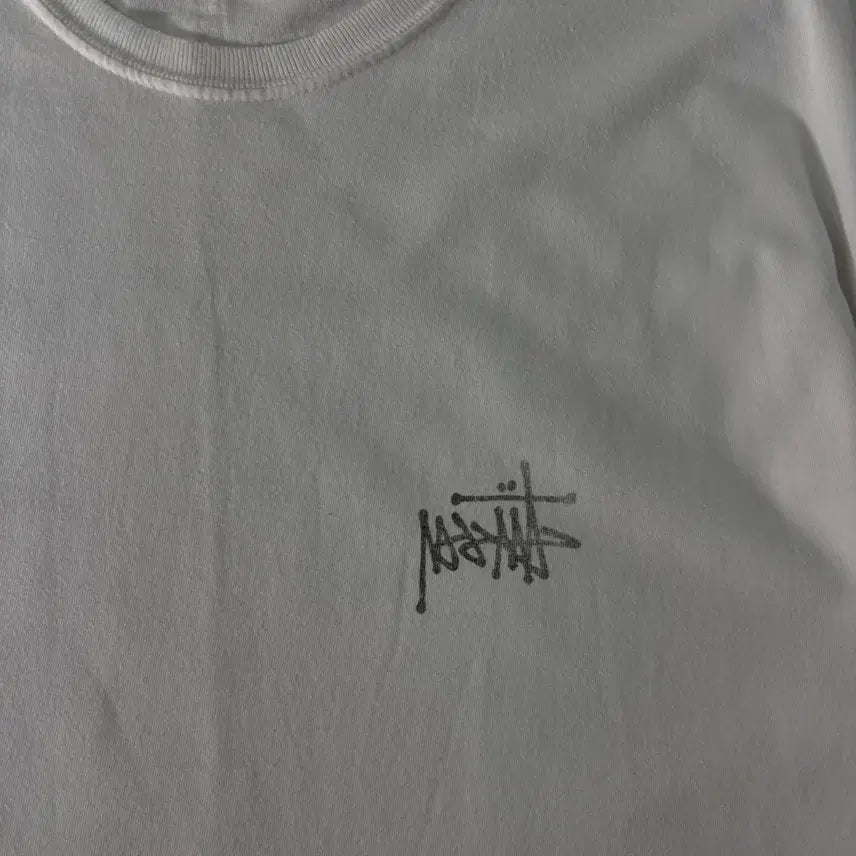 [BUNJANG] Stussy Reverse Cotton T-Shirt / 110 스투시 역반향 코튼 반팔티