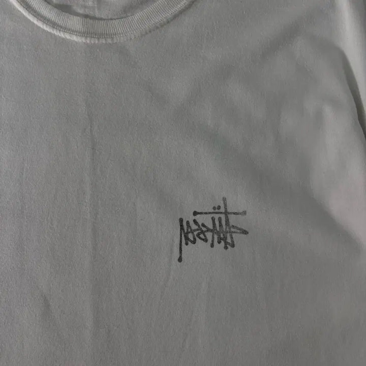 [BUNJANG] Stussy Reverse Cotton T-Shirt / 110 스투시 역반향 코튼 반팔티