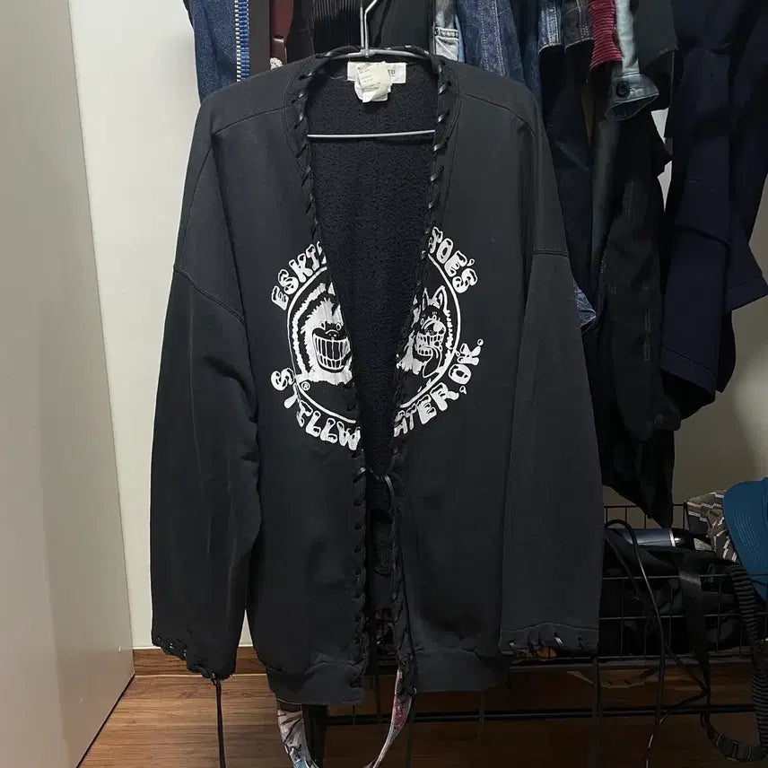 [BUNJANG] DISCOVERED Black Cardigan / DISCOVERED 블랙 가디건