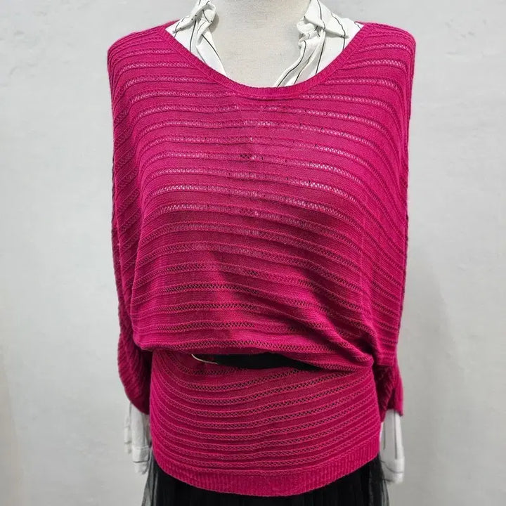 [BUNJANG] Stradivarius European Import Pink Long Sleeve Blouse / STRADIVARIUS 유럽수입 블라우스 여 66/77 J4001