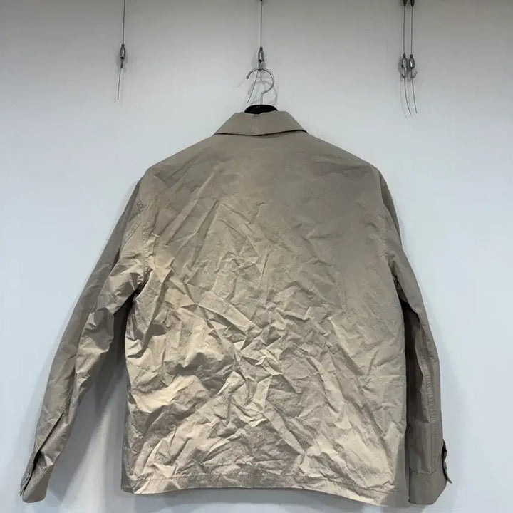 [BUNJANG] Chris Christy High-Density Shirt Jacket Beige 105 / 크리스크리스티 셔츠 자켓 베이지 105