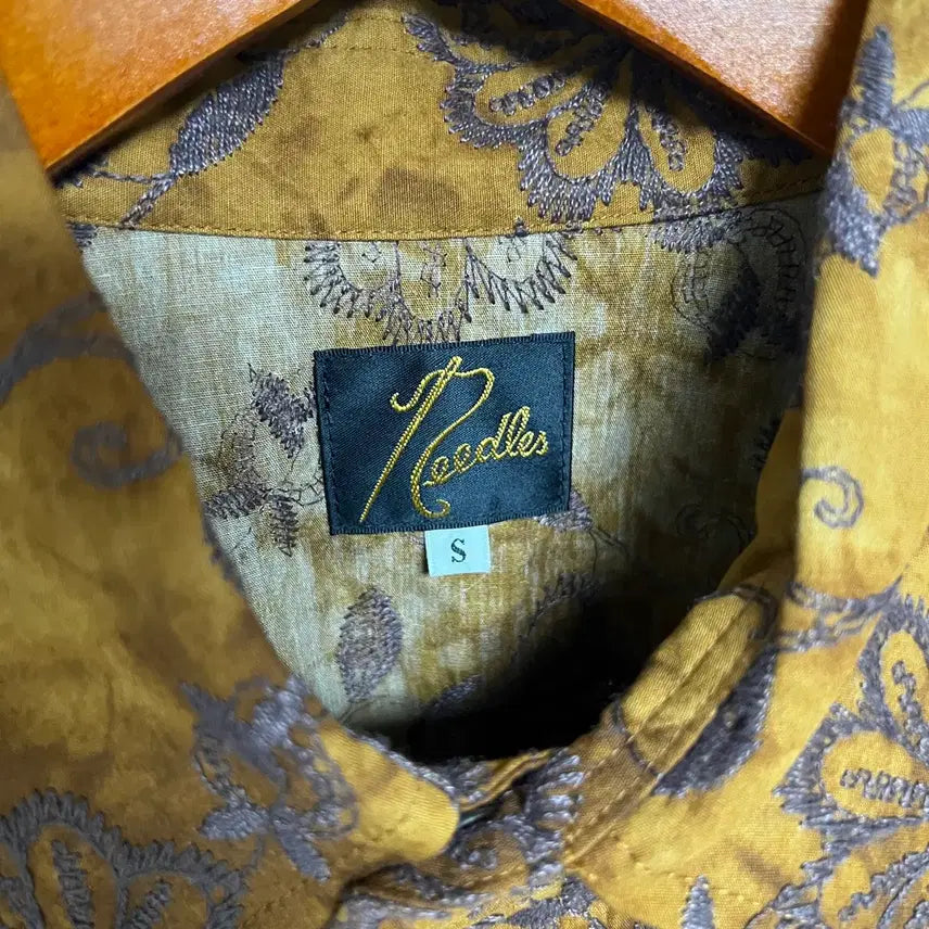 [BUNJANG] Needles Embroidered Western Shirt Size S / 니들스 자수 웨스턴 셔츠 S