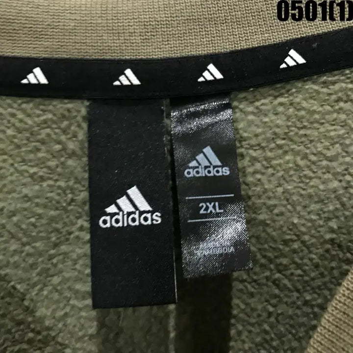 [BUNJANG] Adidas Worldwide Sweatshirt Khaki 2XL / 아디다스 월드와이드 맨투맨 카키 2XL