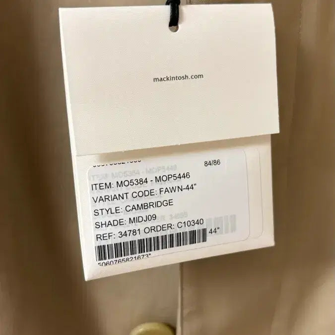 [SOLD OUT] MACKINTOSH 매킨토시 트렌치코트 맥코트 캠브리지 카코트 새상품