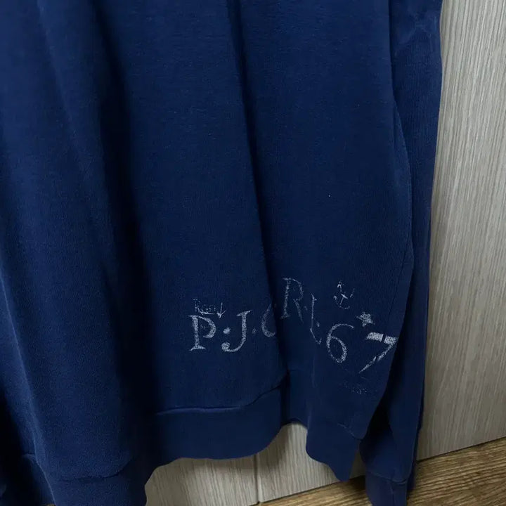 [BUNJANG] Polo Jeans Company Vintage Navy Cardigan / 빈티지 갸루 폴로 진스 컴퍼니 네이비 가디건