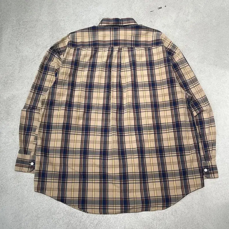 [BUNJANG] Nautica Work Check Shirt / 노티카 워크 체크셔츠 s11024