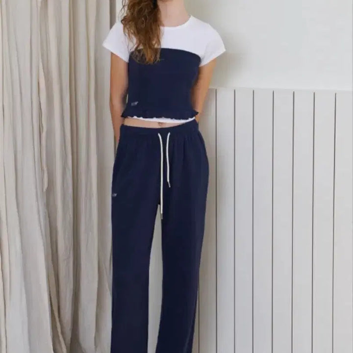 [BUNJANG] Without Summer Navy Waffle Training Set / [위드아웃썸머]네이비 와플 트레이닝 세트