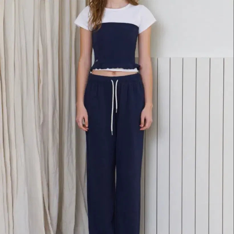 [BUNJANG] Without Summer Navy Waffle Training Set / [위드아웃썸머]네이비 와플 트레이닝 세트