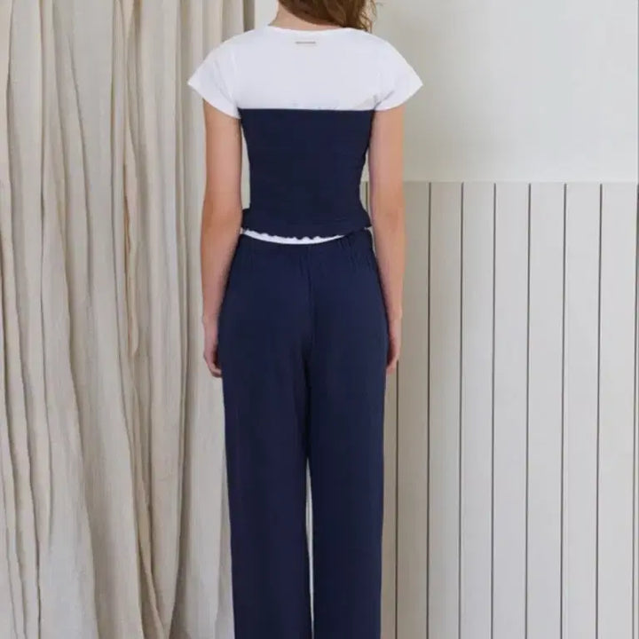 [BUNJANG] Without Summer Navy Waffle Training Set / [위드아웃썸머]네이비 와플 트레이닝 세트