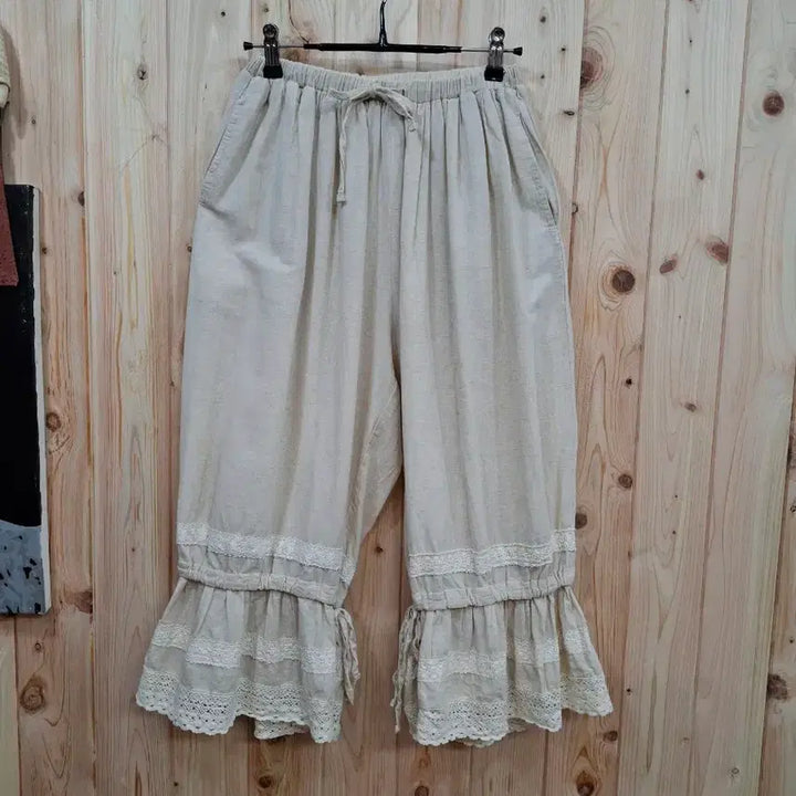 [SOLD OUT] 레이스 속 바지