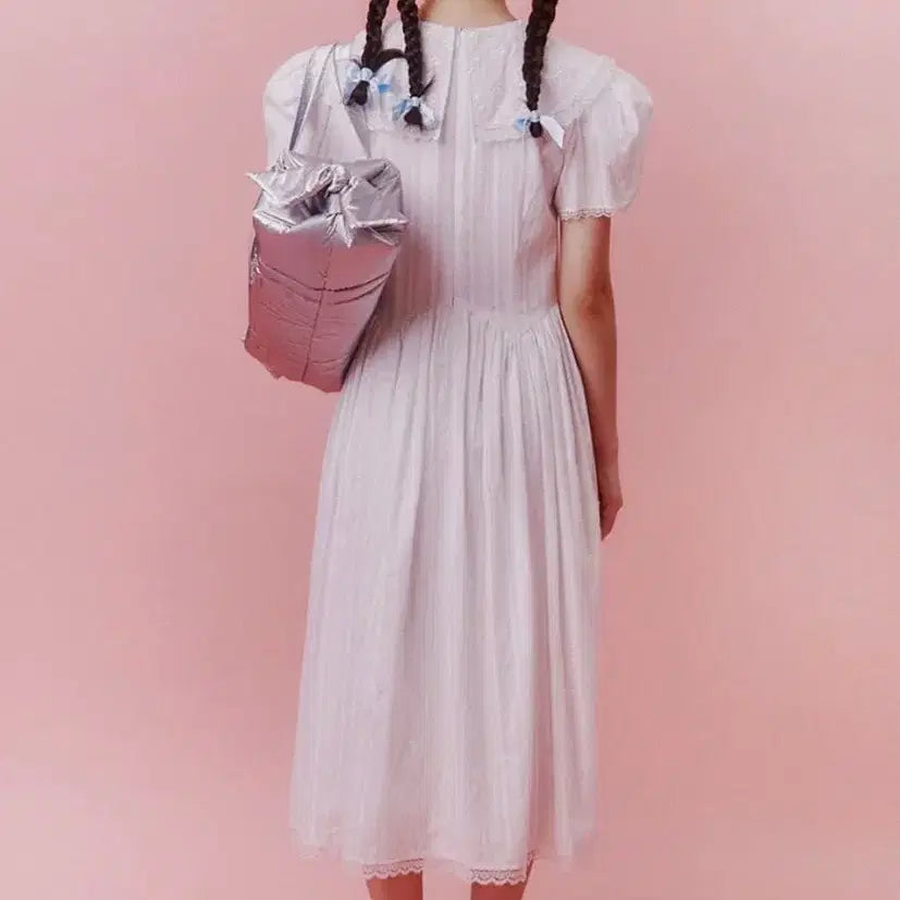 [BUNJANG] Jollyraid Annie White Dress / 졸리레이드 Annie white dress