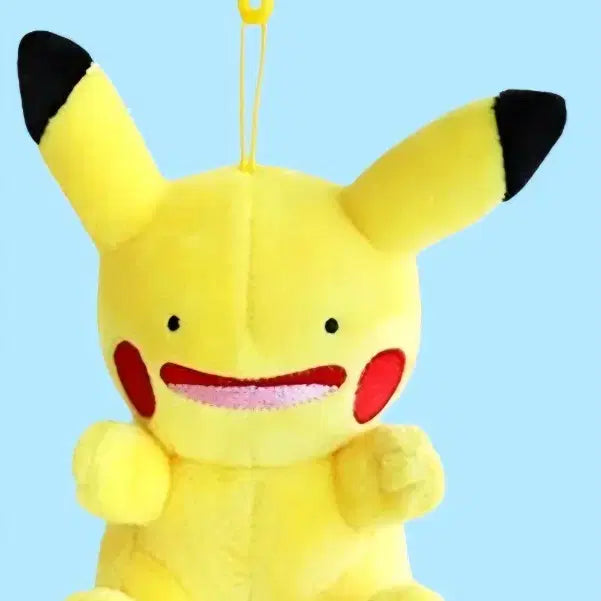 [BUNJANG] Pokemon Ditto Pikachu Transformation Plush Keychain / 포켓몬 메타몽 피카츄 인형키링